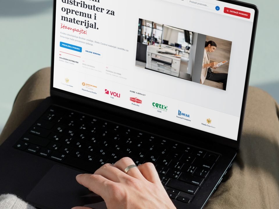 Kvisko website mockup