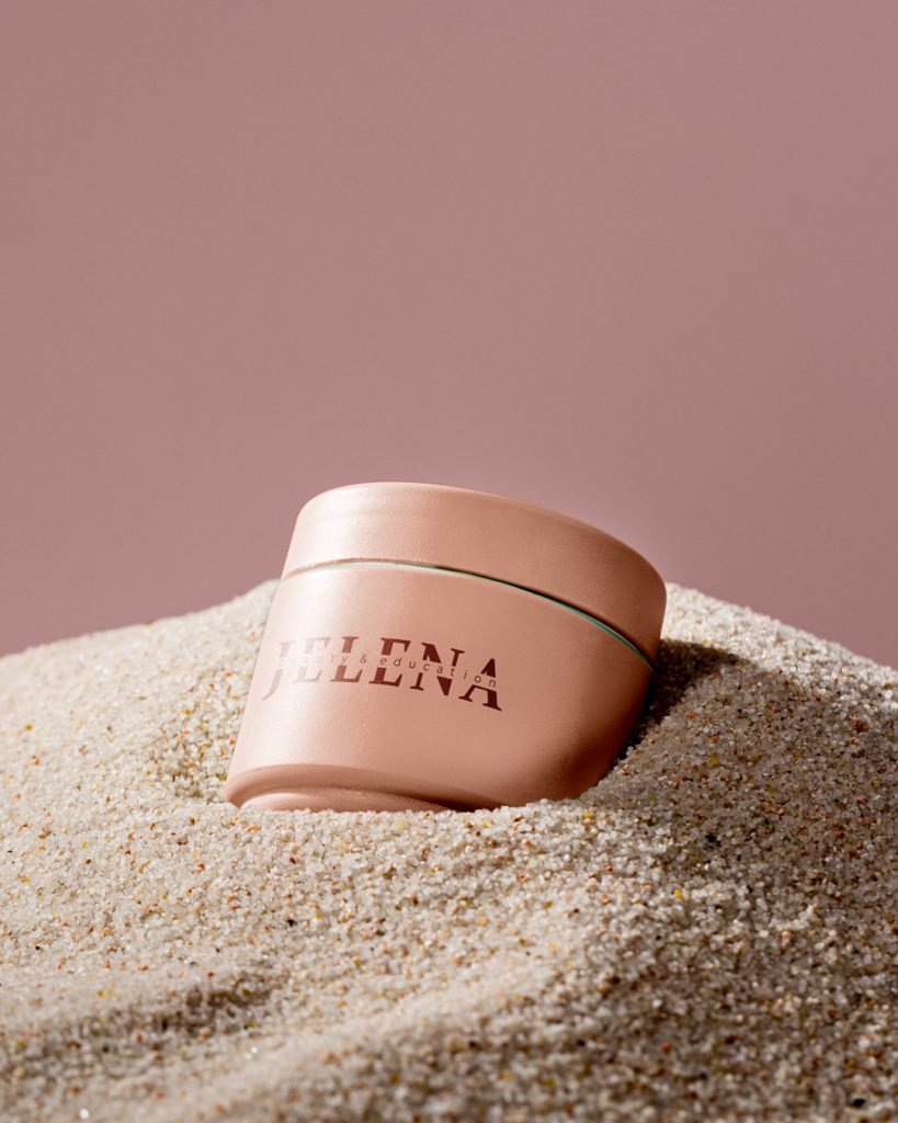 Jelena Beauty & Education — prikaz vizuelnog identiteta