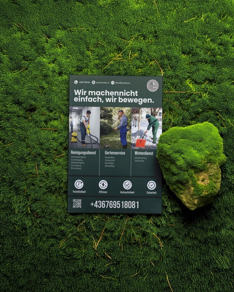 KM Clean — promotivni materijali