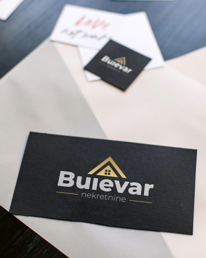 Bulevar Nekretnine — brending mockup