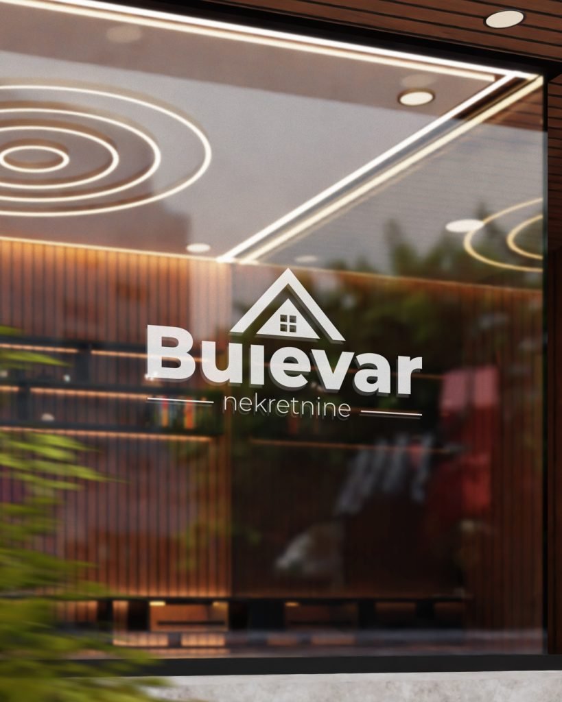 Bulevar Nekretnine — brending mockup