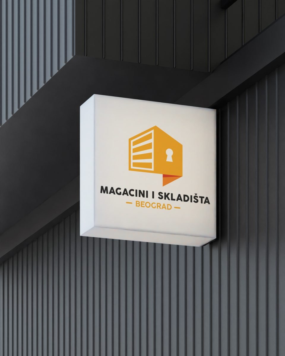 Magacini i skladišta Beograd visual identity