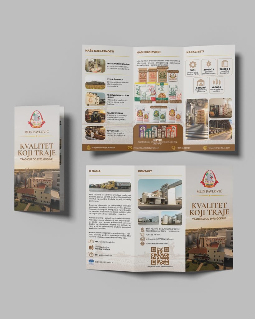 Mlin Pavlović trifold panels