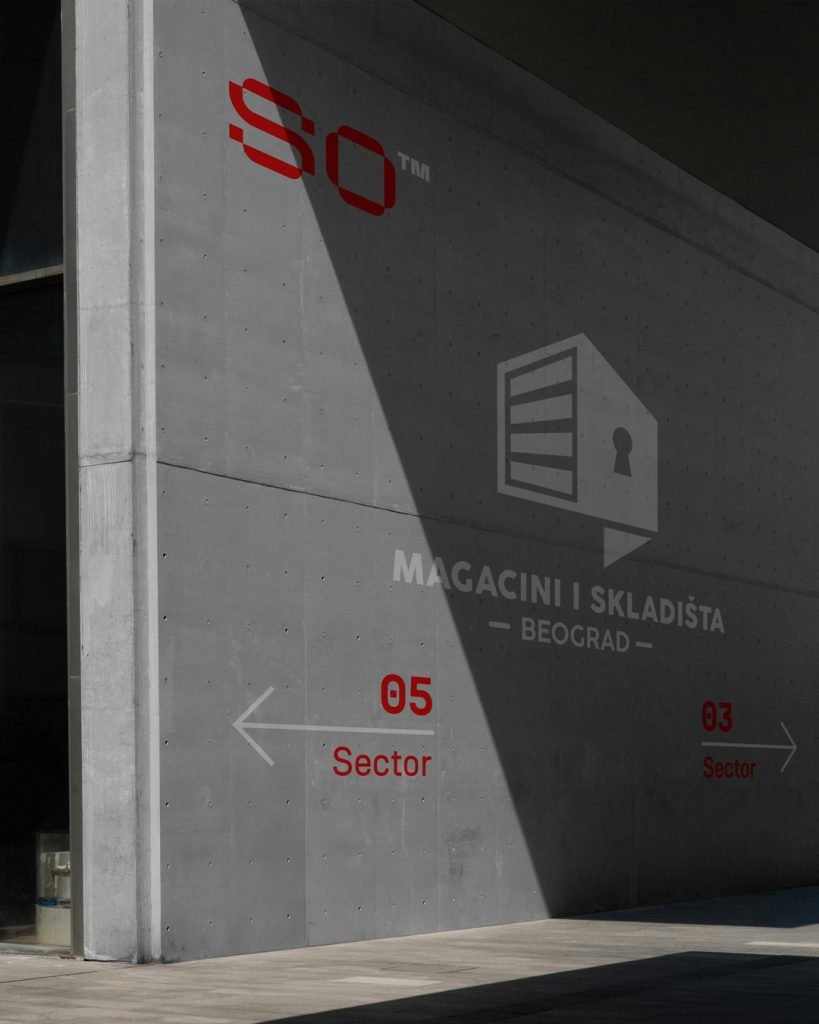 Magacini i skladišta Beograd visual identity