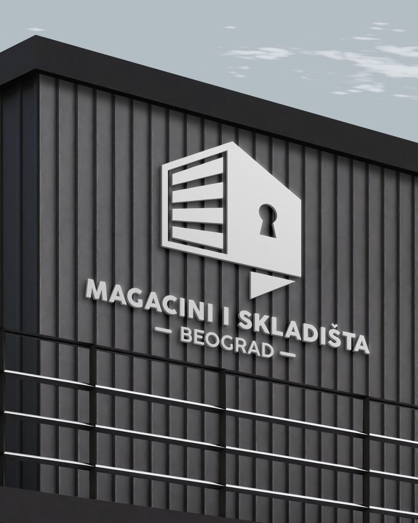 Magacini i skladišta Beograd visual identity